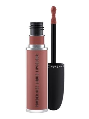 MAC Powder Kiss Liquid Lipcolour- Over The Taupe (997)